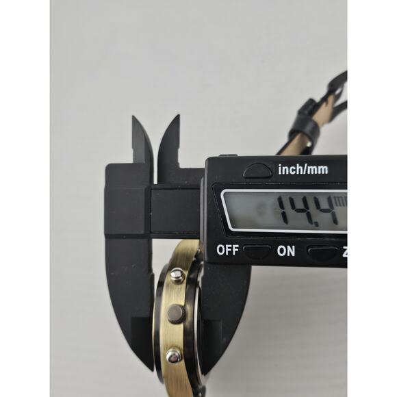 New Multifunction MDC Bronze Case Analog Digital Quartz Mint New Battery - Picture 10 of 12